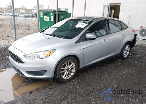 2015 Ford Focus Se from USA, damaged, VIN 1FADP3F26FL289650